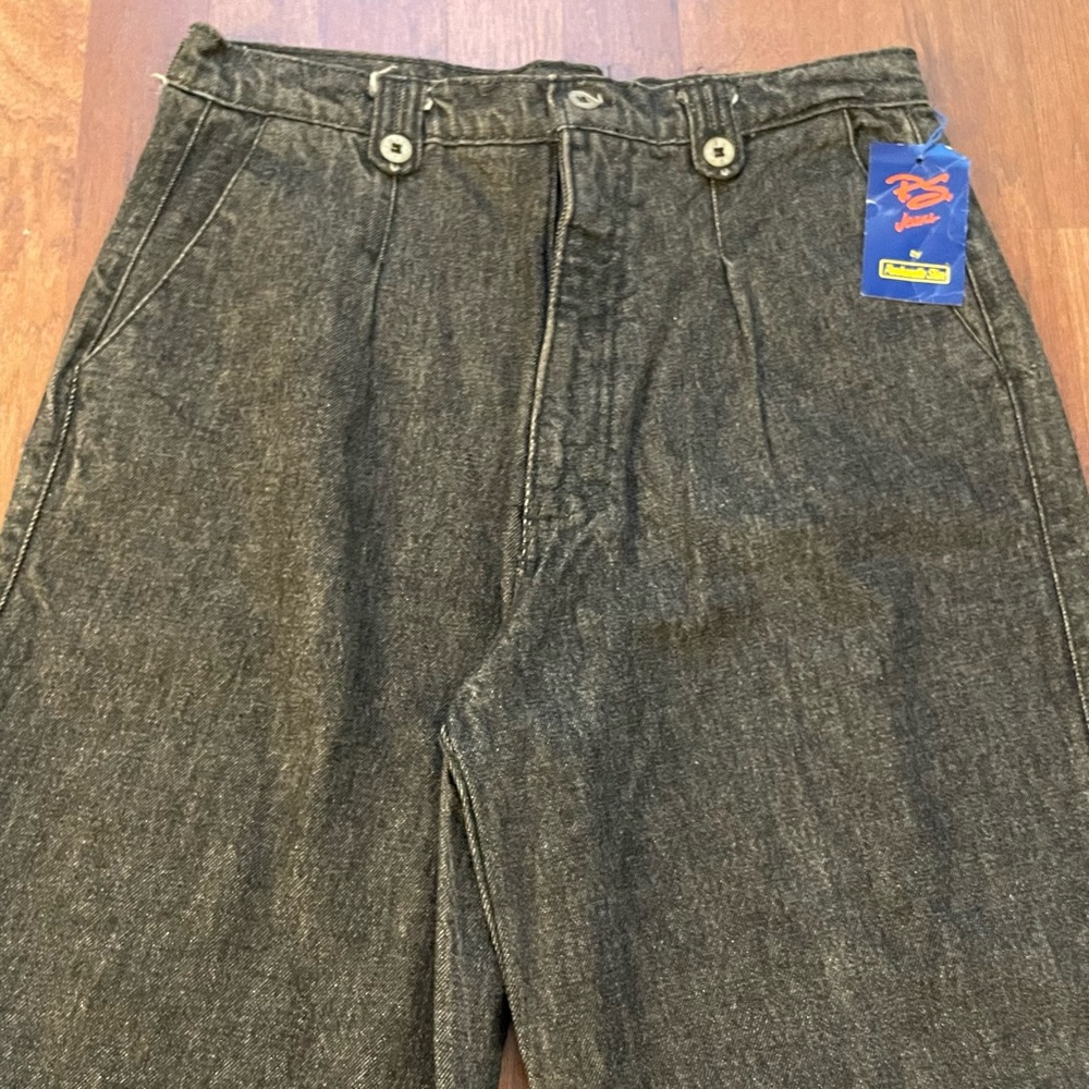 Vintage Black Denim PanHandle Slim High Waist jeans NWT size 15/16